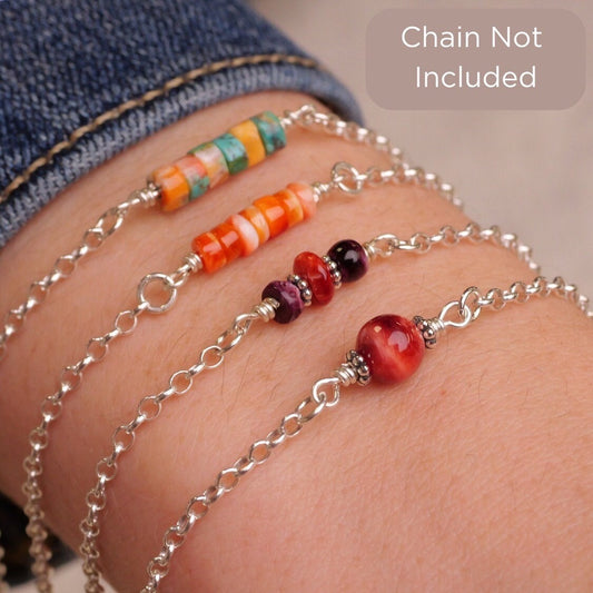 Spiny Oyster Connector Charm for permanent jewelry - Permanent Wholesale Jewelry