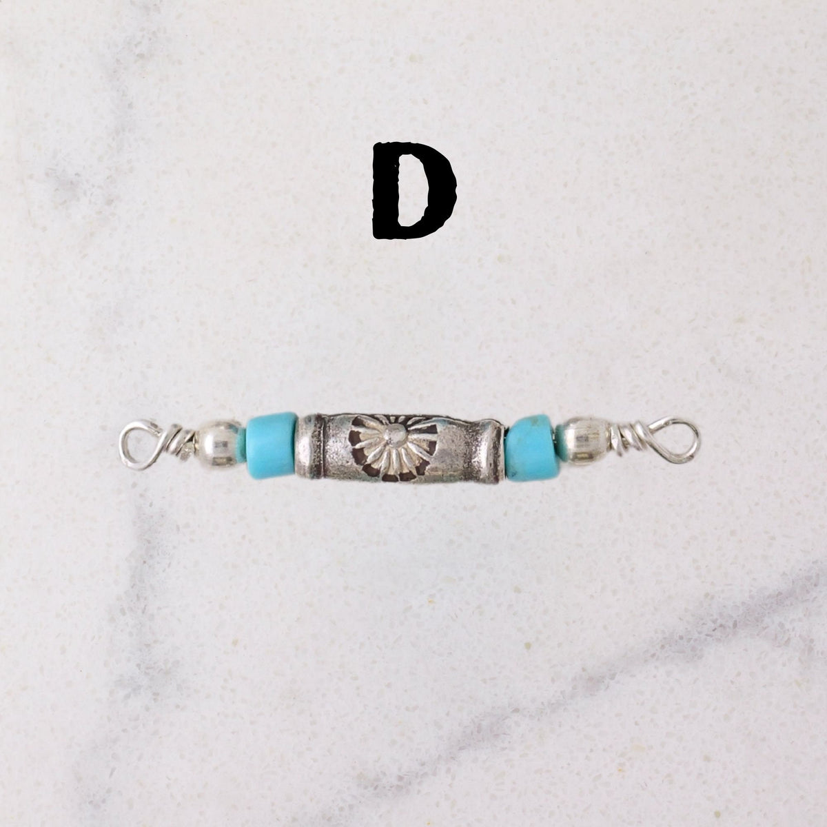 Navajo Pearl & Kingman Turquoise Anklet for permanent jewelry - Permanent Wholesale Jewelry - view 6