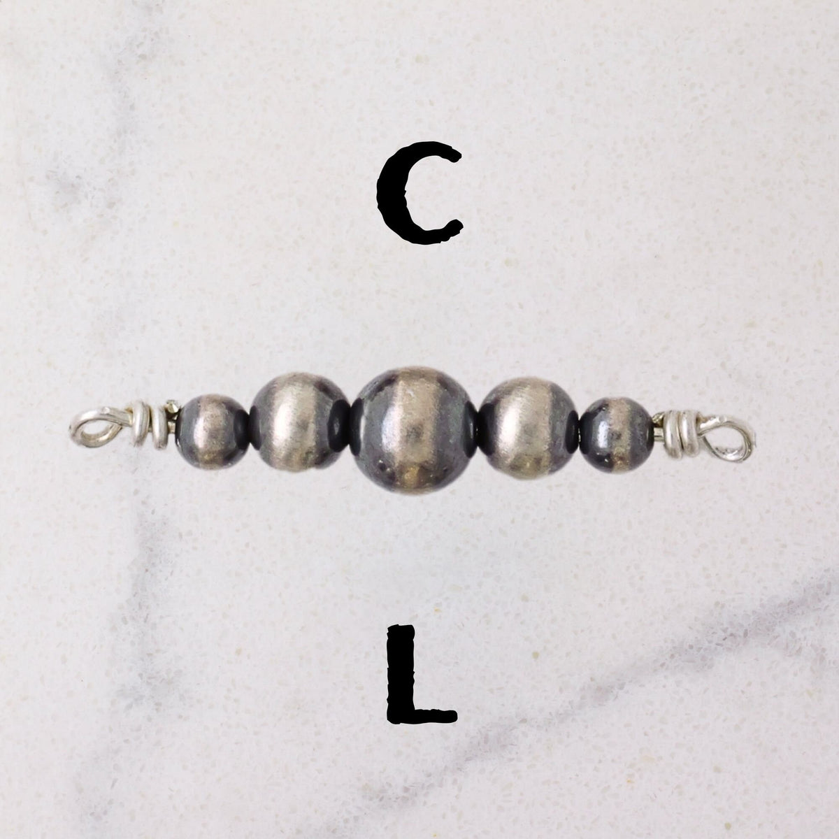 Navajo Pearl Cable Chain Anklet for permanent jewelry - Permanent Wholesale Jewelry - view 6
