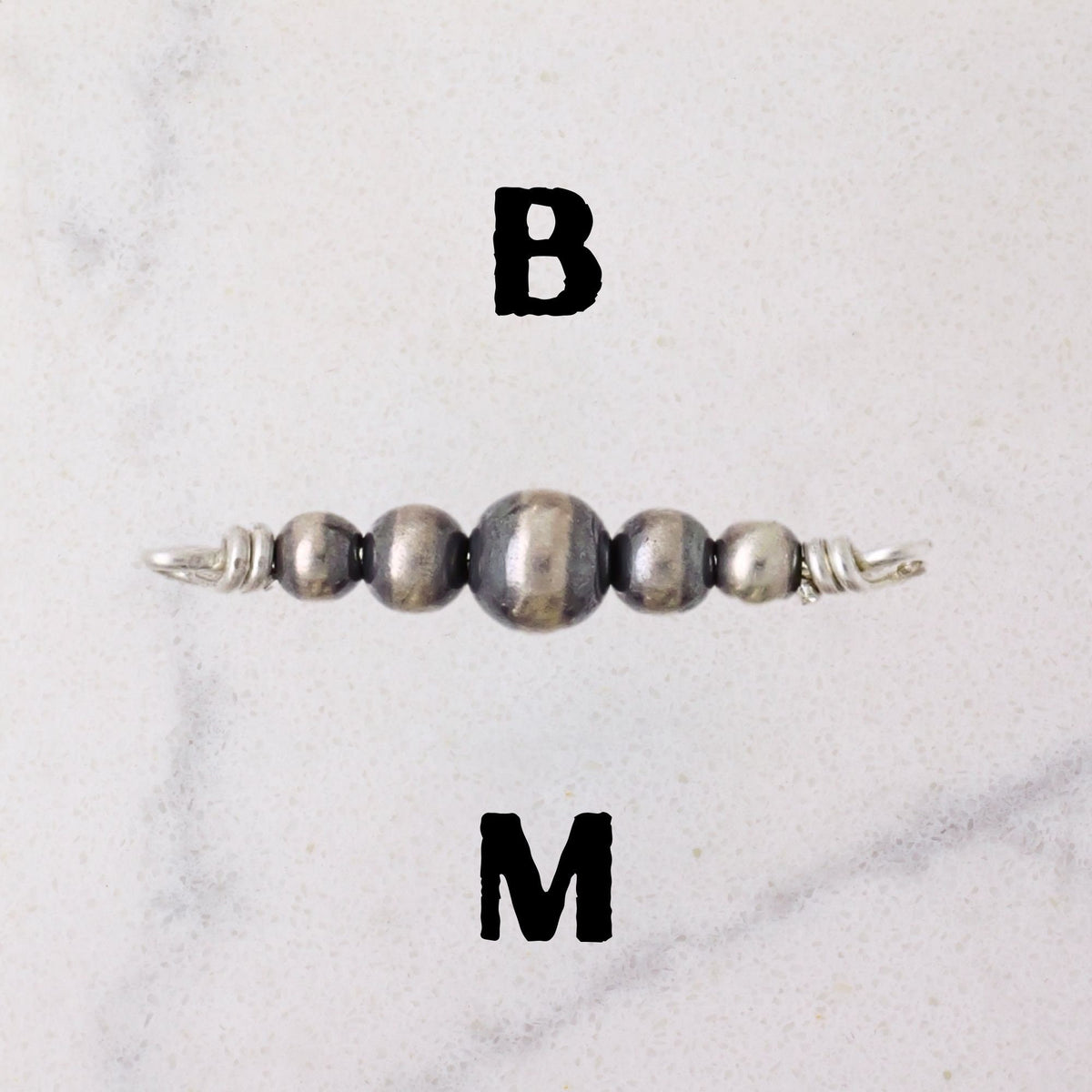 Navajo Pearl Connector Charms for permanent jewelry - Permanent Wholesale Jewelry - view 5