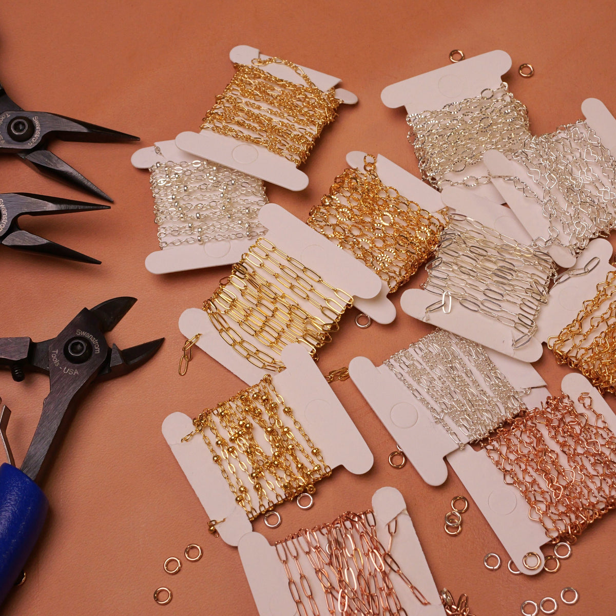 12 Chain Permanent Jewelry Starter Kit for permanent jewelry - Permanent Wholesale Jewelry - view 3